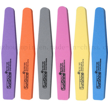 OEM Colorful Washable Sponge Double Sided Nail Clipper File